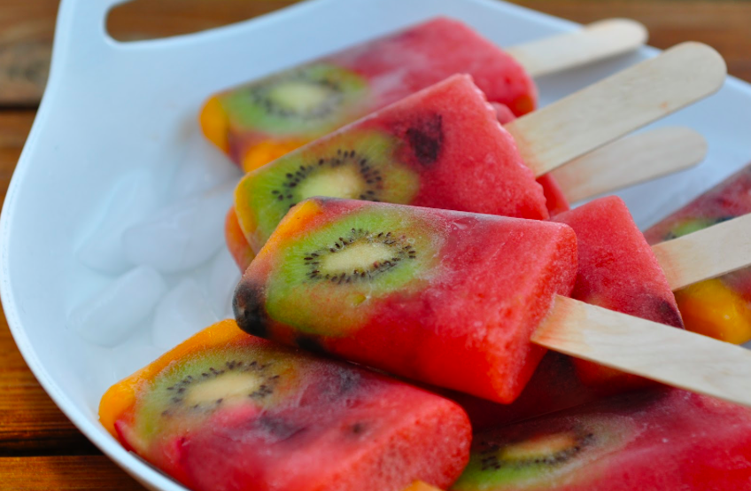 Watermelon & Chunky Fruit Icy Pole