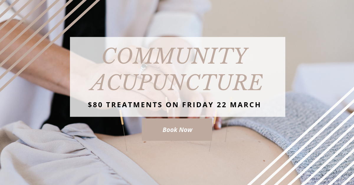 Community acupuncture